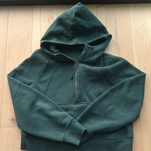 lululemon scuba oversized half-zip hoodie